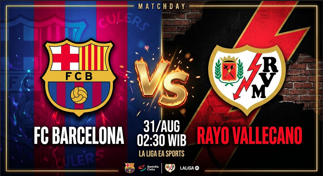 Prediksi Barcelona vs Rayo Vallecano 1 September 2026