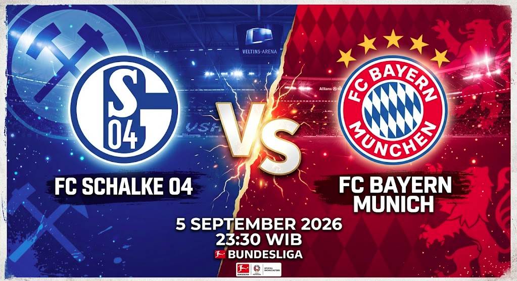 Prediksi Schalke 04 vs Bayern Munich 5 September 2026