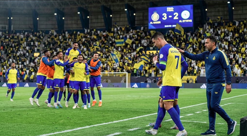 Ronaldo Ditarik Keluar, Al Nassr Malah Comeback dan Menang Dramatis 3-2 atas Al Ettifaq